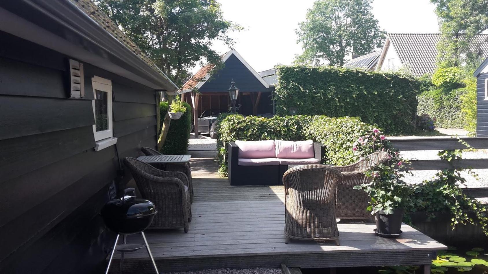 D'Oude Herbergh, Vakantiehuizen Aan Het Water Terherne Exterior foto